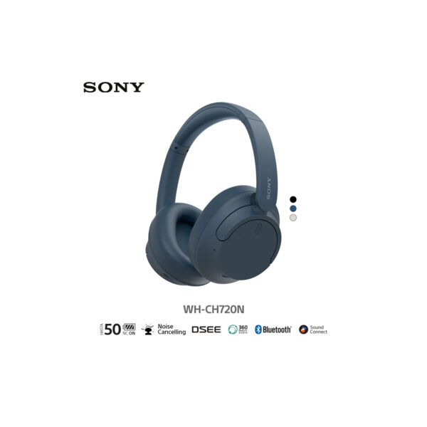 Audifonos Bluetooth Sony WH-CH720N Noise Cancelling Blue - Imagen 2
