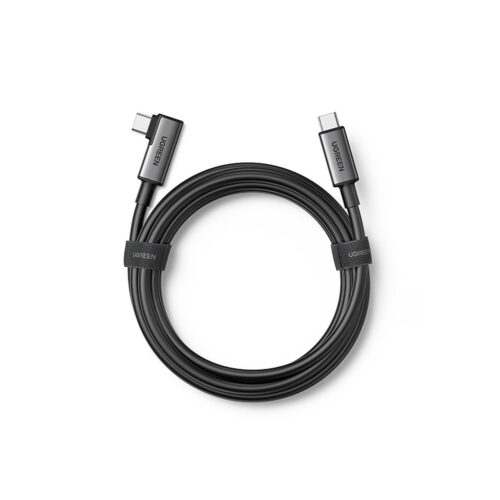 Cable Ugreen USB-C Angulo Recto 90º a USB-C 5m Negro US551-90629