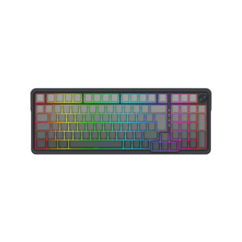 Teclado Gamer Redragon Eisa Max K686SP-RGB-MAX Español Tri-modo Negro