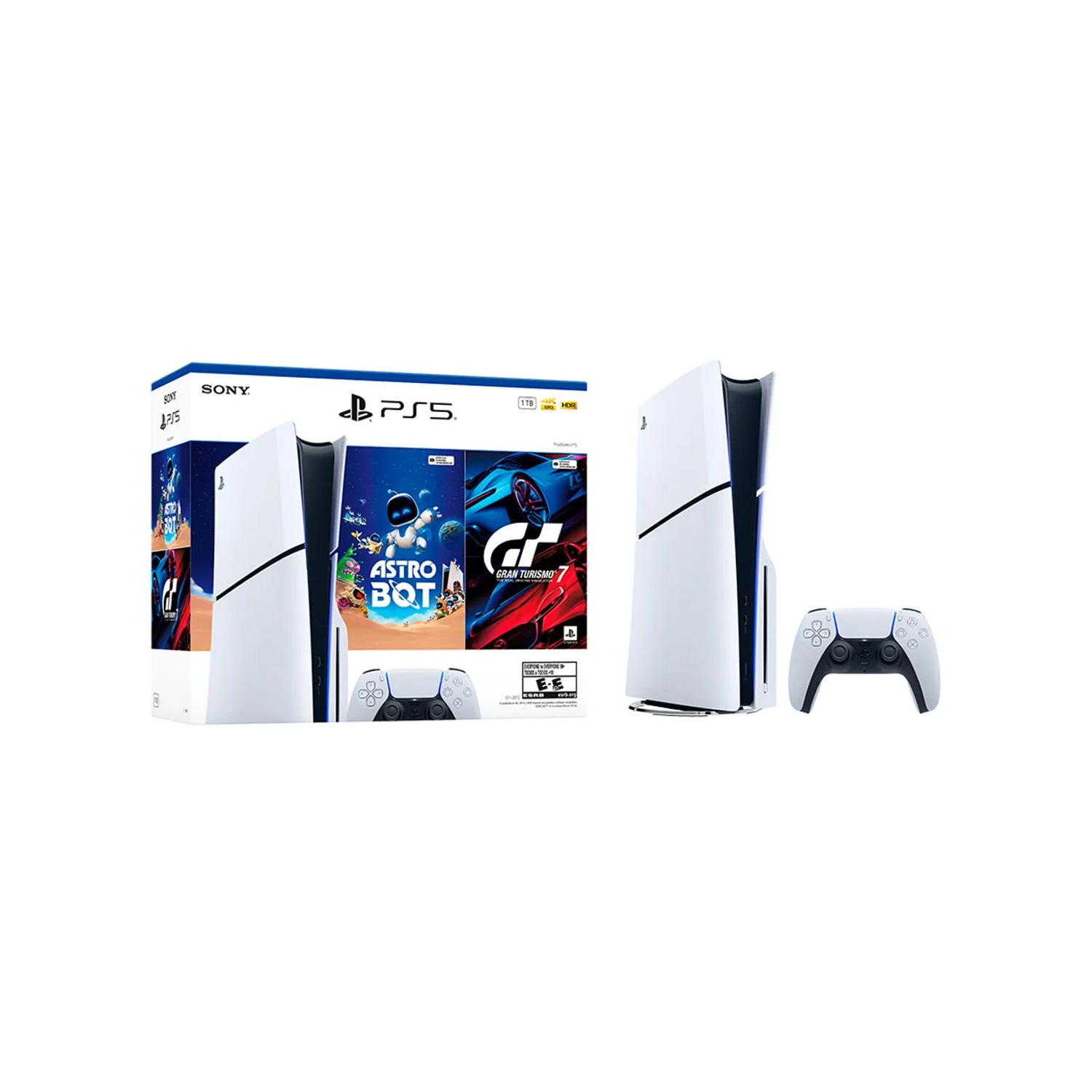 Consola PlayStation 5 Slim Estándar Bundle Astro Bot y Gran Turismo 7 - Imagen 2