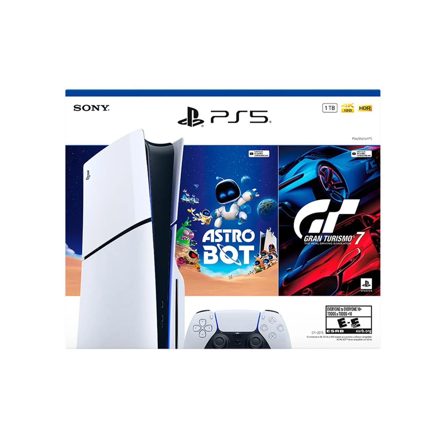 Consola PlayStation 5 Slim Estándar Bundle Astro Bot y Gran Turismo 7 - Imagen 3