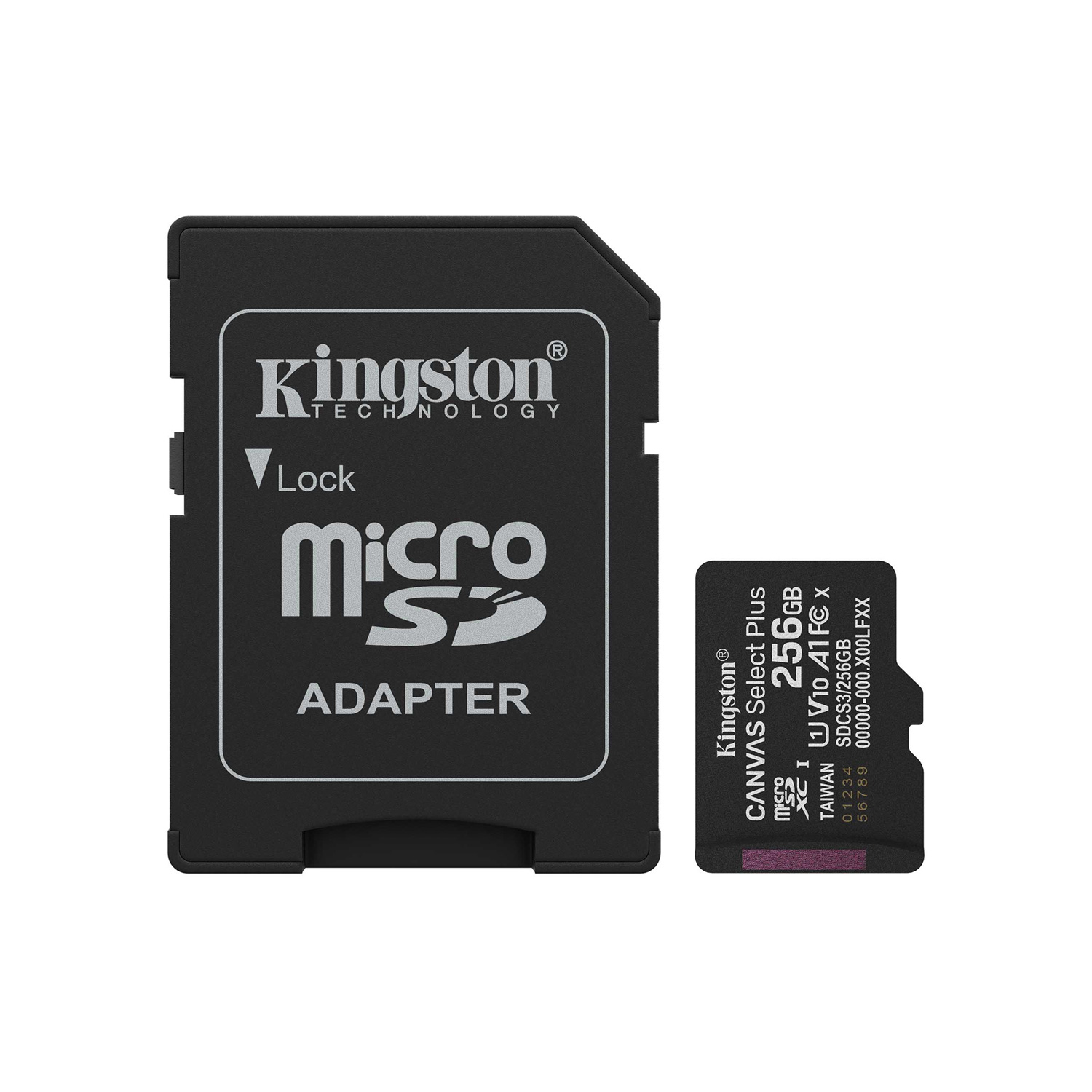 Tarjeta MicroSD Kingston 256GB Canvas Plus Gen 3 150Mbps A1 - Imagen 3