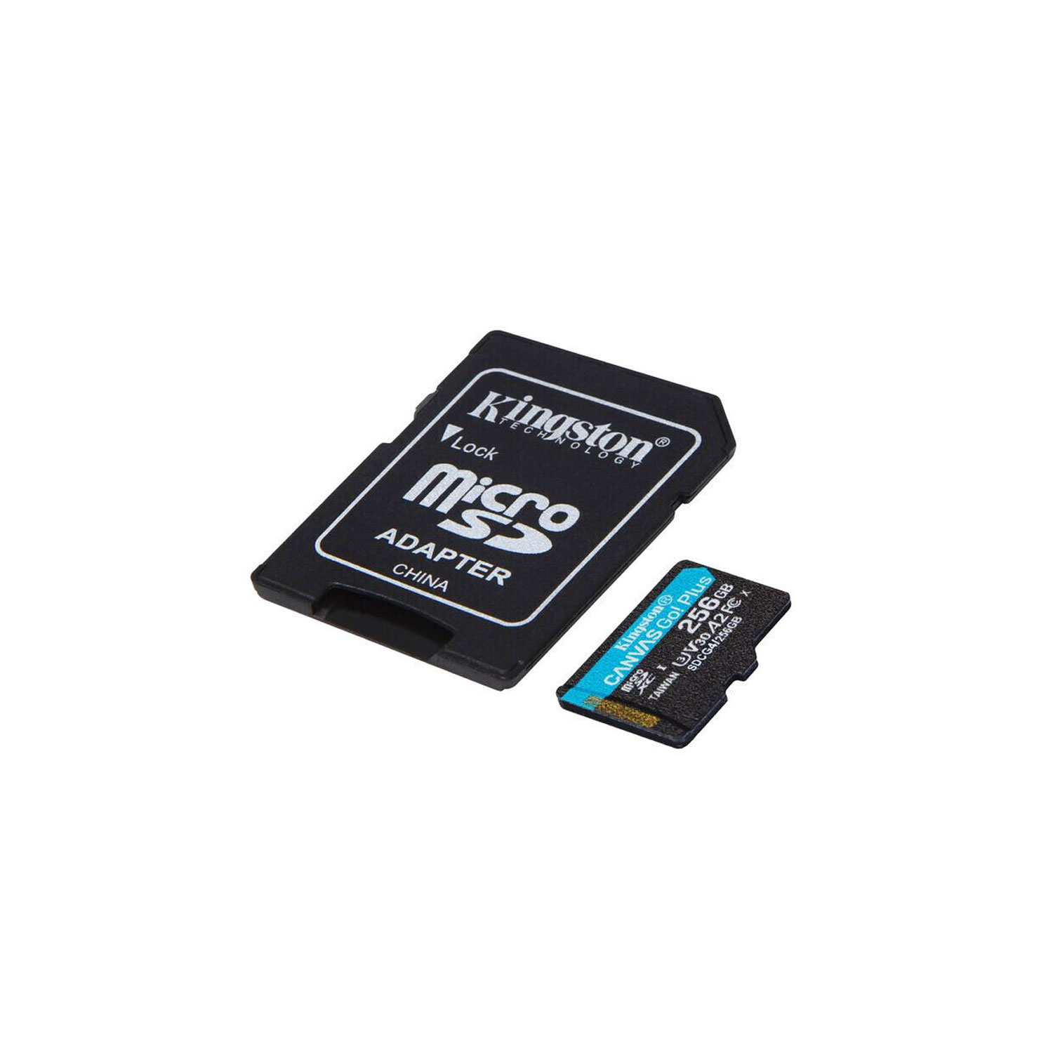Tarjeta MicroSD Kingston 256GB Canvas Go Plus Gen 4 200Mbps A2 U3 - Imagen 2
