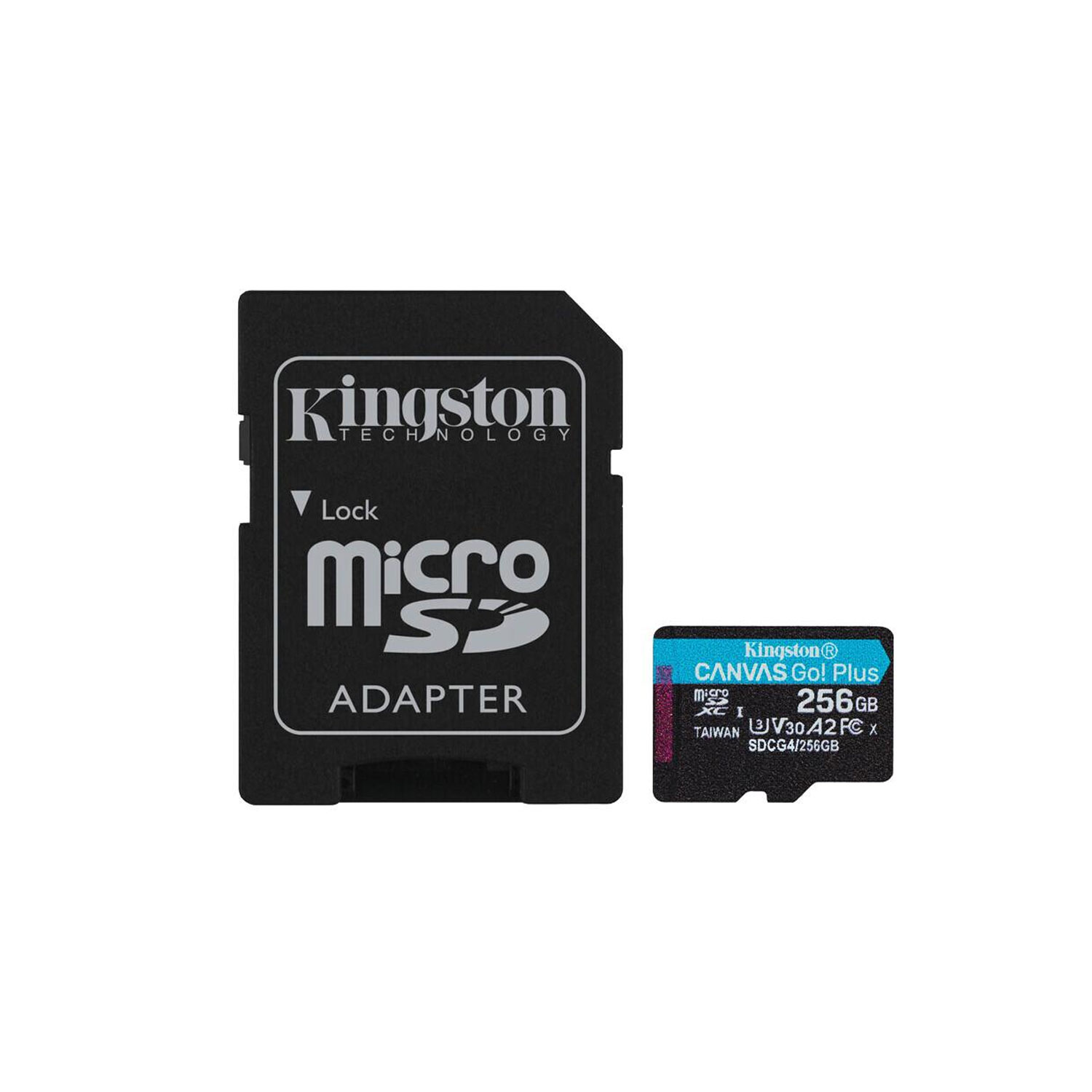 Tarjeta MicroSD Kingston 256GB Canvas Go Plus Gen 4 200Mbps A2 U3 - Imagen 3
