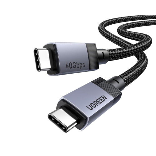Hub Ugreen 13 en 1 USB-C a USB3.0+2xUSB+USB-C+2xHDMI+RJ45+SD&TF+PD 15978 Negro