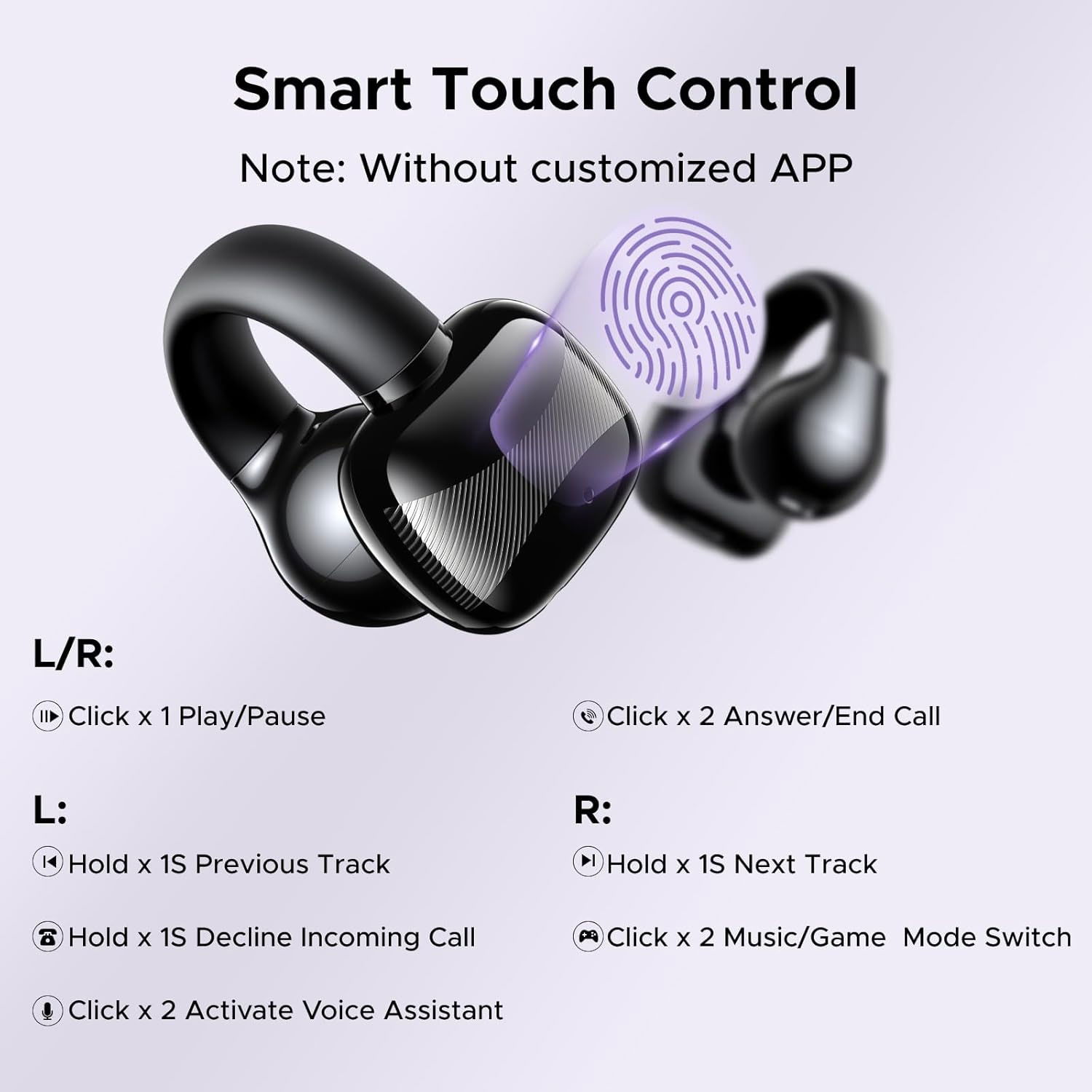 Audifonos Ugreen Hitune S3 True Wireless Bluetooth WS209-45785 Negro - Imagen 5