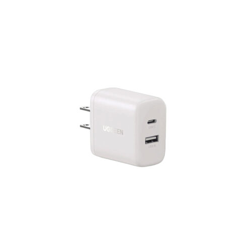 Cargador UGREEN 20W Carga Rapida 2 Puertos USB Blanco X227-45314