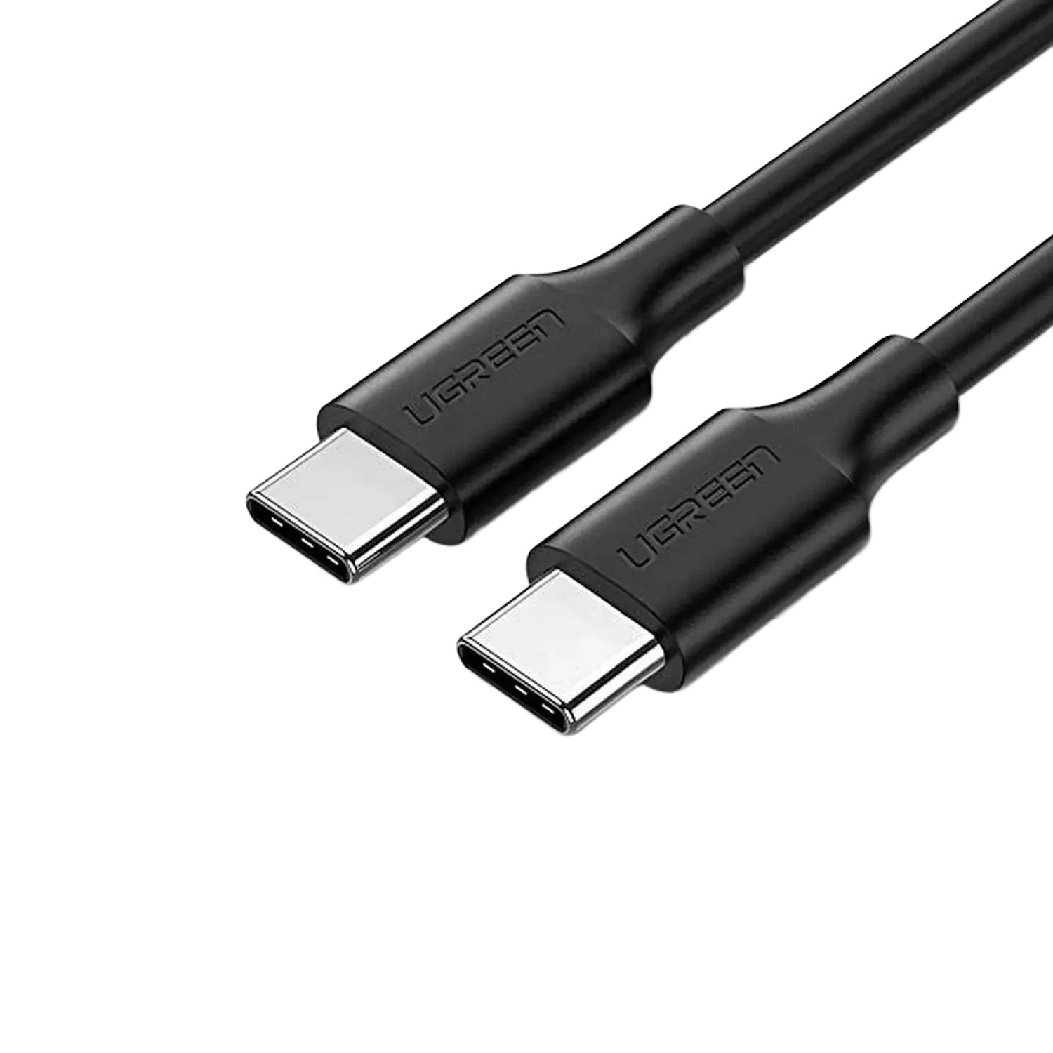 Cable Ugreen USB 2.0 Type-C a Type-C 1.5M 60W Negro US286 50998
