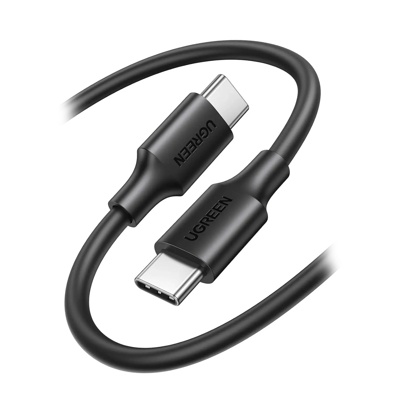 Cable Ugreen USB-C 2.0 M/M 2M 60W Negro US286 10306