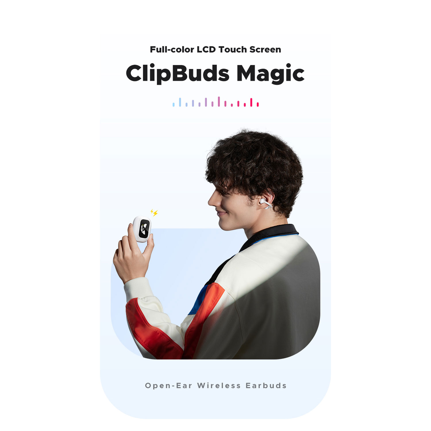 Audifonos Ugreen ClipBuds Magic True Wireless Bluetooth White WS208 55136 - Imagen 2