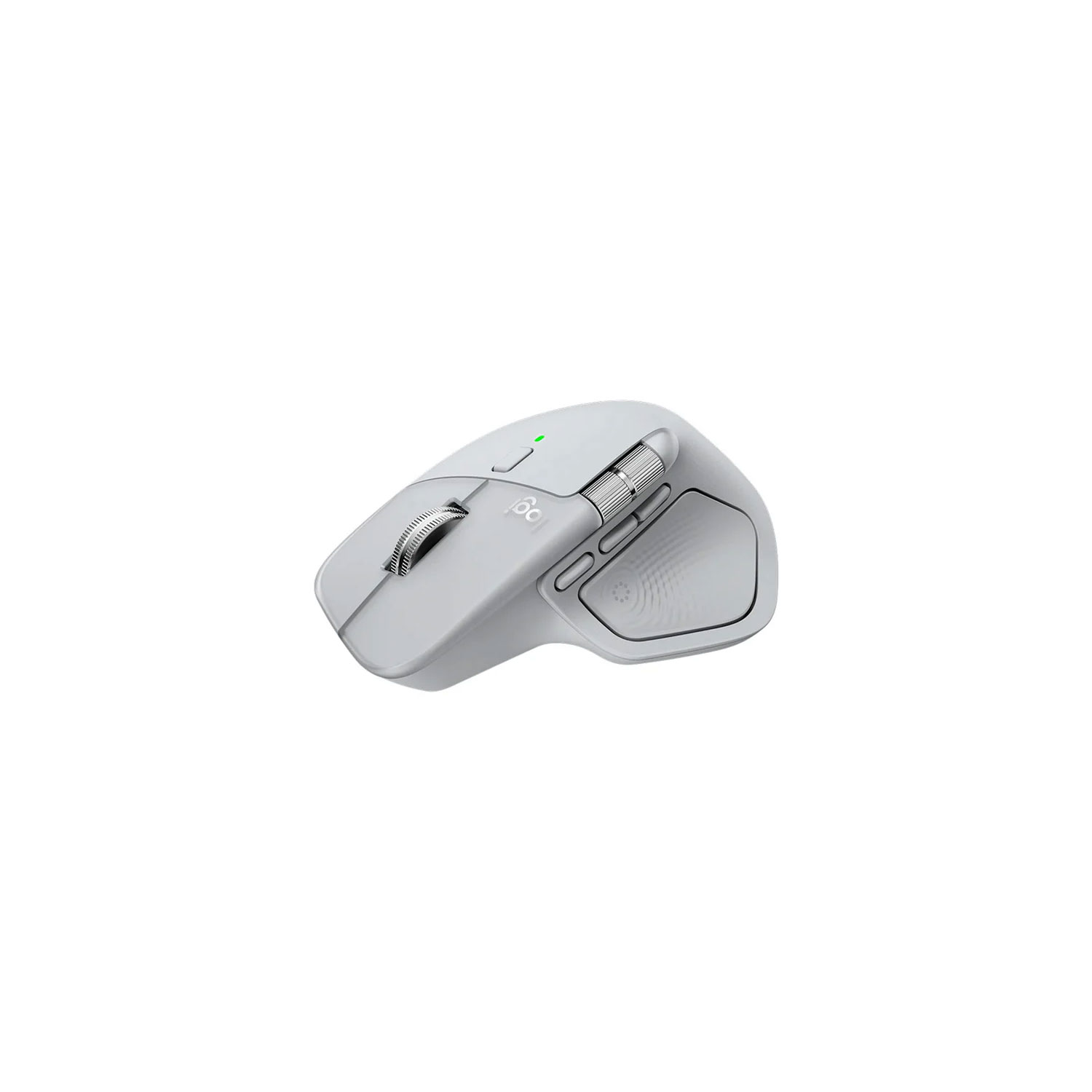 Mouse Logitech MX Master 4 Inalámbrico USB-C Bluetooth 8K DPI Pale Grey - Imagen 3
