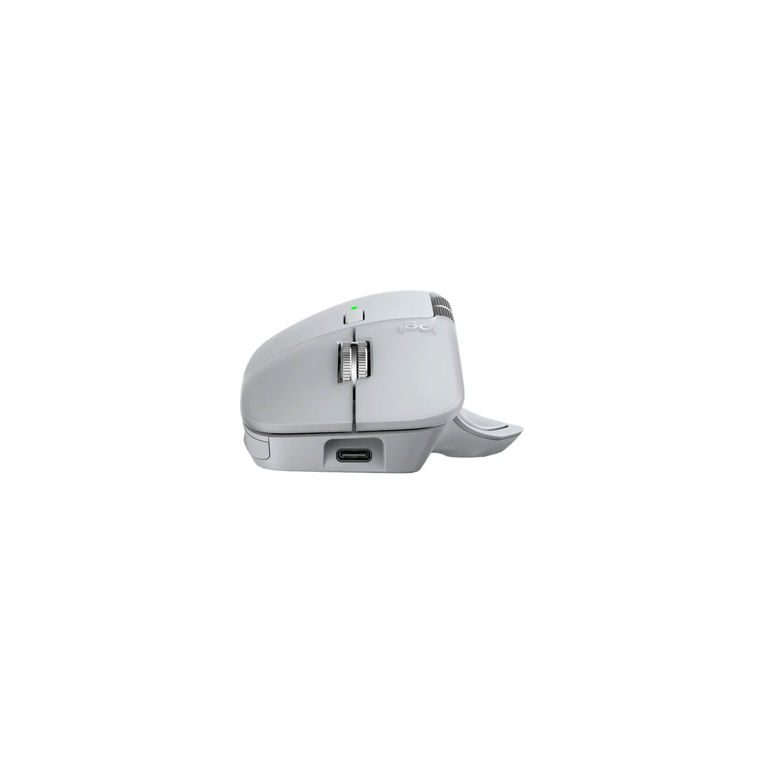 Mouse Logitech MX Master 4 Inalámbrico USB-C Bluetooth 8K DPI Pale Grey - Imagen 5