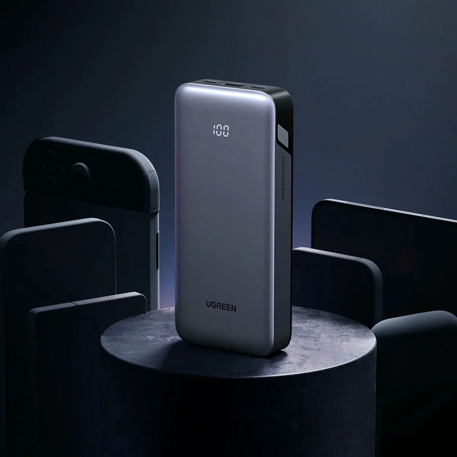 Power Bank Ugreen 30W 10000 mAh Carga Rápida 55994B - Imagen 3