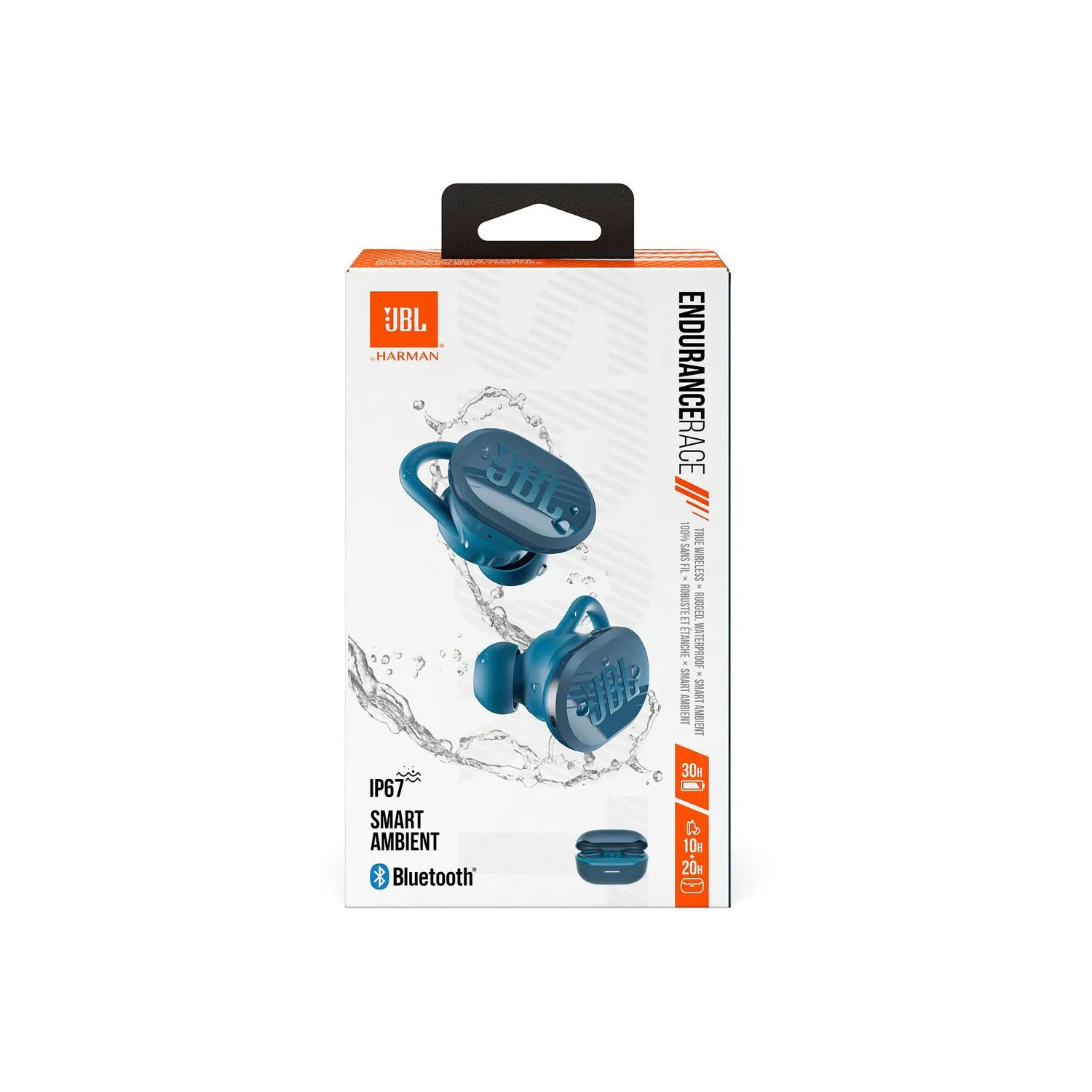 Audífonos Jbl Endurance Race True Wireless Ip67 Azul - Imagen 5