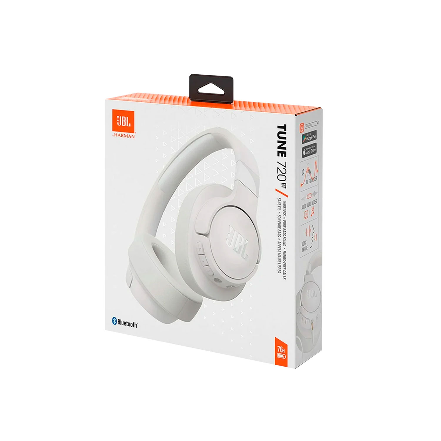 Audífonos Jbl Tune 720Bt Bluetooth Blancos - Imagen 5