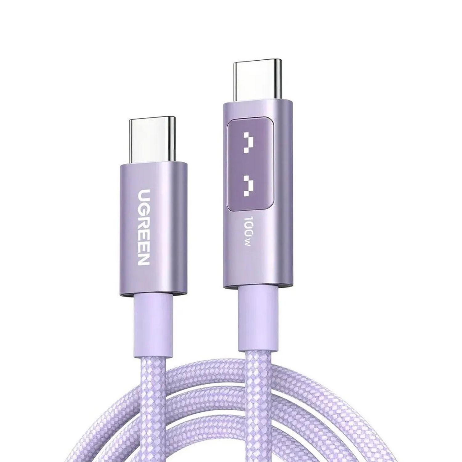 Cable Ugreen Uno Usb-C A Usb-C Pd Carga Rápida 2M Morado L509-65216 - Imagen 2