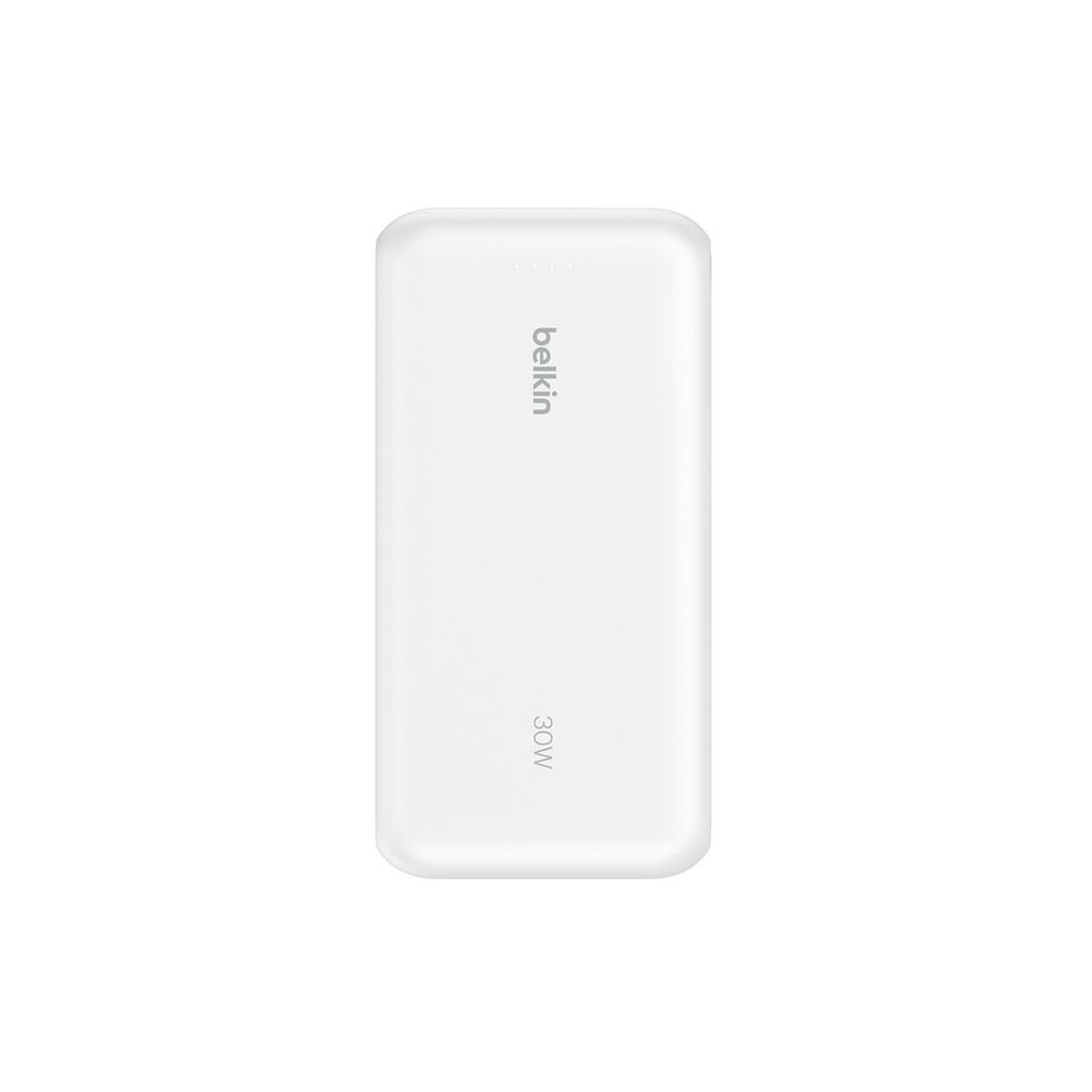 Power Bank Belkin Bpb024 20000Mah 30W Pd Con Cable Usb-C Integrado Blanco - Imagen 6
