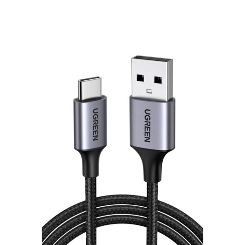 Cable UGREEN USB-A a C 18W 3A BLACK 1M US288 60126