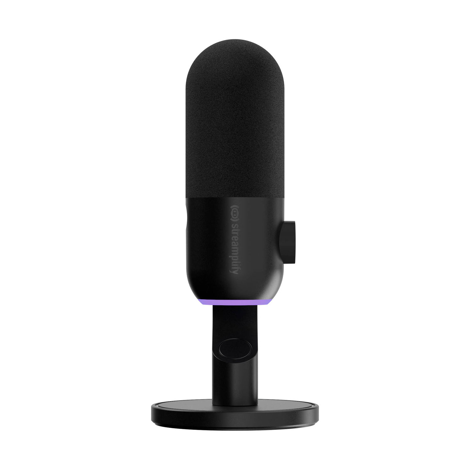 Microfono Streamplify Mic Mini 48 Rgb Cableado Con Stand Black - Imagen 3