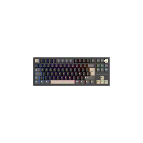 Teclado Gamer Royal Kludge Rk-R87Pro Tkl Cableado Phantom Creamy Switch