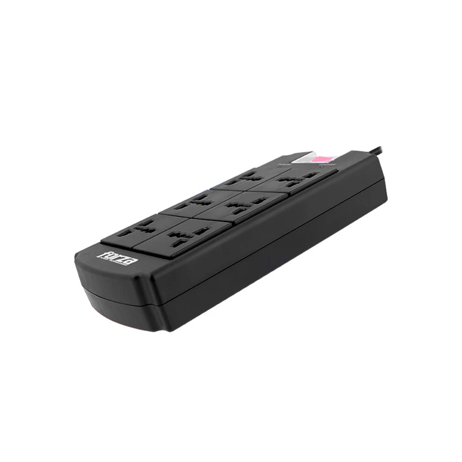 Forza Universal Surge Protector 6 Outlet Nema Plug 110/240W - Imagen 3