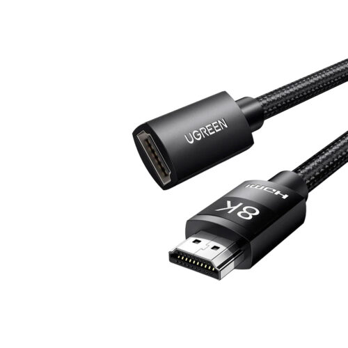 Cable Extension Hdmi Ugreen Macho A Hembra 1M 8k Negro 40447